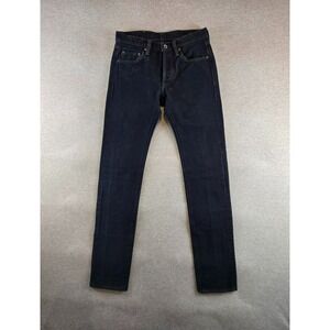 Iron Heart 21oz Selvedge Denim Jeans Mens 30x34 Slim Tapered Cut Indigo Overdyed